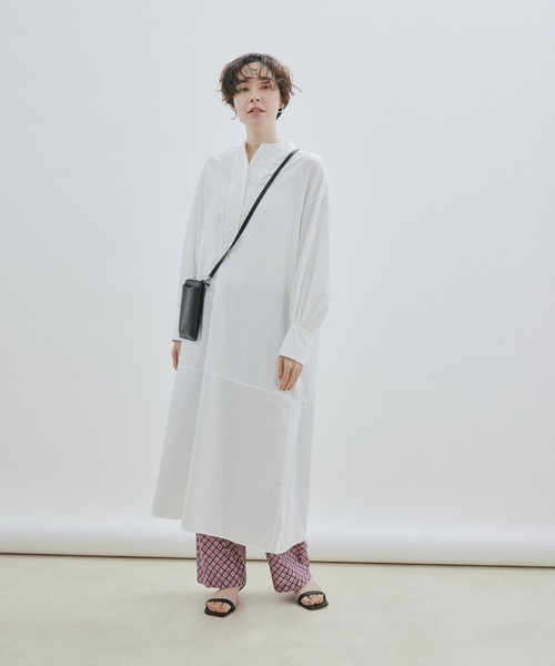 SALON adam et rope'（サロン アダム エ ロペ）の「【LIBERTY】【セットアップ対応・洗える】リバティプリントイージーリラックスパンツ（その他パンツ・レディース・ピンク/ブラウン/ブラック・FREE）」の22枚目の写真