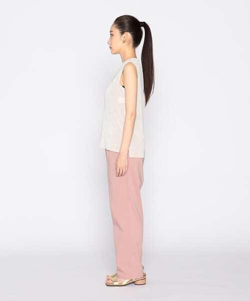COMME CA ISM(コムサイズム)の「イージー テーパード パンツ(その他パンツ・レディース・ブラック/キャメル/ピンク・SMALL/MEDIUM/LARGE)」の14枚目の写真