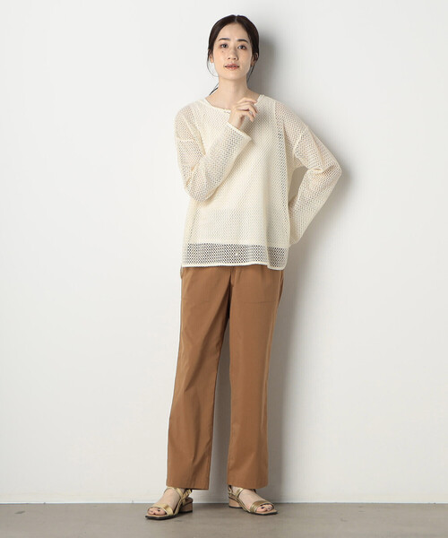 COMME CA ISM(コムサイズム)の「イージー テーパード パンツ(その他パンツ・レディース・ブラック/キャメル/ピンク・SMALL/MEDIUM/LARGE)」の17枚目の写真