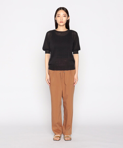 COMME CA ISM(コムサイズム)の「イージー テーパード パンツ(その他パンツ・レディース・ブラック/キャメル/ピンク・SMALL/MEDIUM/LARGE)」の18枚目の写真