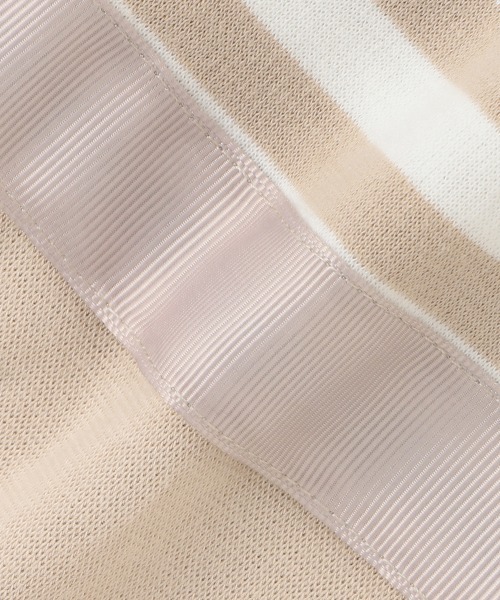 petit main（プティマイン）の「【リンク】ボーダーセットアップ(キッズ)（セットアップ・キッズ・ベージュ/ネイビー・120cm/110cm/90cm/130cm/100cm/80ｃｍ）」の17枚目の写真