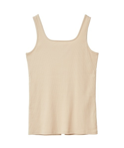 MANOF（マノフ）の「SQUARE CUT TANK TOP（タンクトップ・レディース・アイボリー/ホワイト/ブラック・S/M）」の20枚目の写真