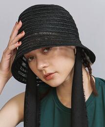 La Maison de Lyllis | <La Maison de Lyllis>クロシェスカーフ ハット/BLACK(ハット)