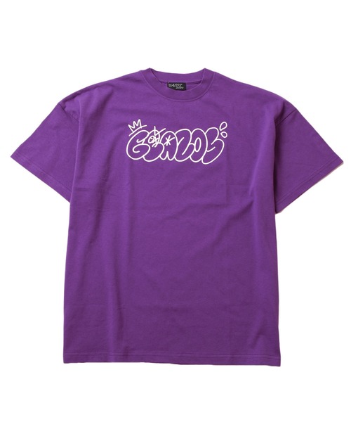 GLAZOS（グラソス）の「【接触冷感】フロントグラフィックロゴ発泡プリントビッグ半袖Tシャツ（Tシャツ/カットソー・キッズ・パープル/ネイビー/グレー/ホワイト/イエロー・130cm/160cm/150cm/140cm/170cm）」の16枚目の写真