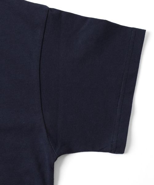 GLAZOS（グラソス）の「【接触冷感】フロントグラフィックロゴ発泡プリントビッグ半袖Tシャツ（Tシャツ/カットソー・キッズ・パープル/ネイビー/グレー/ホワイト/イエロー・130cm/160cm/150cm/140cm/170cm）」の17枚目の写真