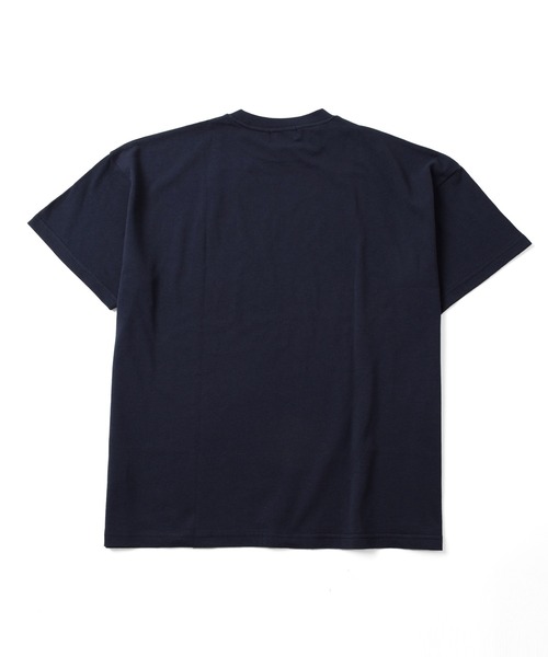 GLAZOS（グラソス）の「【接触冷感】フロントグラフィックロゴ発泡プリントビッグ半袖Tシャツ（Tシャツ/カットソー・キッズ・パープル/ネイビー/グレー/ホワイト/イエロー・130cm/160cm/150cm/140cm/170cm）」の20枚目の写真