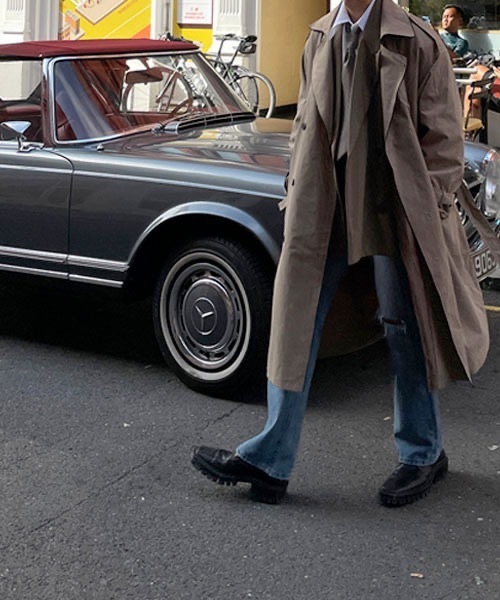 ASCLO（エジュクロ）の「ASCLO  Wrinkle Des Denim Pants（デニムパンツ・メンズ・ブルー・SMALL/MEDIUM/LARGE）」の7枚目の写真