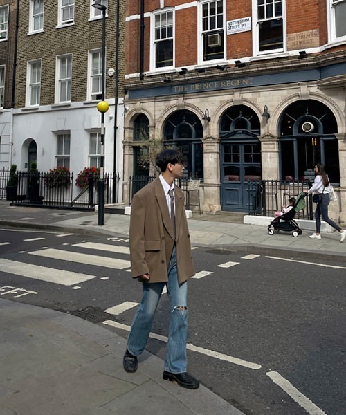 ASCLO（エジュクロ）の「ASCLO  Wrinkle Des Denim Pants（デニムパンツ・メンズ・ブルー・SMALL/MEDIUM/LARGE）」の15枚目の写真