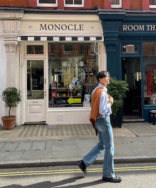 ASCLO（エジュクロ）の「ASCLO  Wrinkle Des Denim Pants（デニムパンツ・メンズ・ブルー・SMALL/MEDIUM/LARGE）」の22枚目の写真