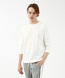 ABAHOUSE NOIR | フロント切り替え 七分袖T シャツ(Tシャツ/カットソー)