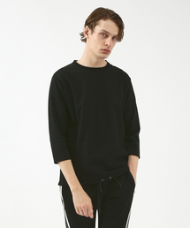 ABAHOUSE NOIR（アバハウスノアール）の「フロント切り替え 七分袖T シャツ（Tシャツ/カットソー）」