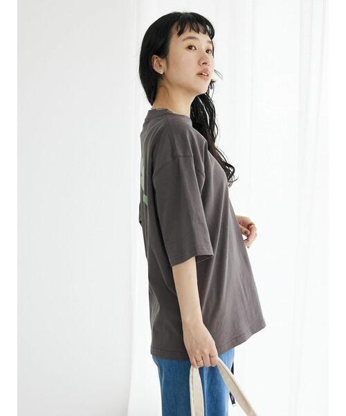 CRAFT STANDARD BOUTIQUE(クラフトスタンダードブティック)の「WHAT'S GOOD TEE(Tシャツ/カットソー・レディース・オフホワイト/チャコールグレー/アイボリー・M/L/XL)」の8枚目の写真