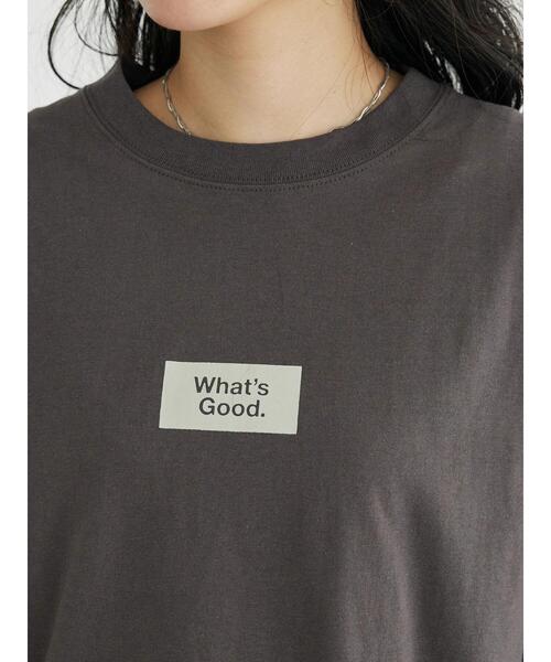 CRAFT STANDARD BOUTIQUE(クラフトスタンダードブティック)の「WHAT'S GOOD TEE(Tシャツ/カットソー・レディース・オフホワイト/チャコールグレー/アイボリー・M/L/XL)」の10枚目の写真