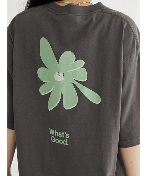 CRAFT STANDARD BOUTIQUE(クラフトスタンダードブティック)の「WHAT'S GOOD TEE(Tシャツ/カットソー・レディース・オフホワイト/チャコールグレー/アイボリー・M/L/XL)」の11枚目の写真