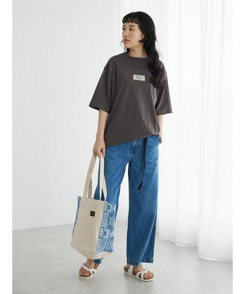 CRAFT STANDARD BOUTIQUE(クラフトスタンダードブティック)の「WHAT'S GOOD TEE(Tシャツ/カットソー・レディース・オフホワイト/チャコールグレー/アイボリー・M/L/XL)」の12枚目の写真