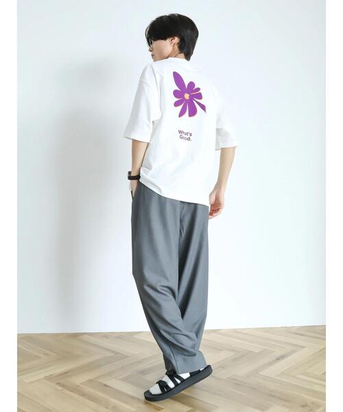 CRAFT STANDARD BOUTIQUE(クラフトスタンダードブティック)の「WHAT'S GOOD TEE(Tシャツ/カットソー・レディース・オフホワイト/チャコールグレー/アイボリー・M/L/XL)」の20枚目の写真