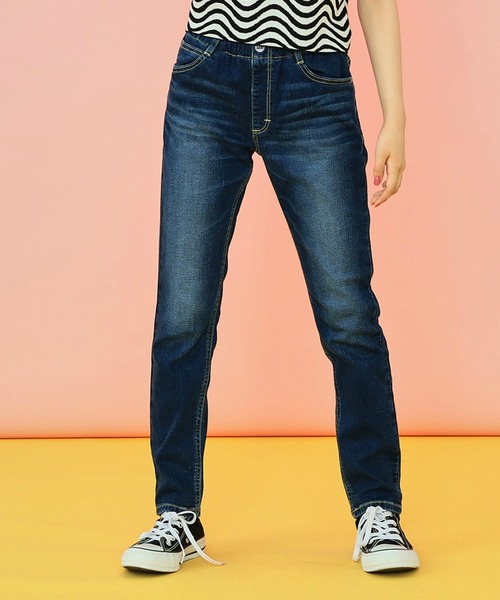 Lee（リー）の「Lee/リー【100-150cm】キッズ ストレッチ ストレートデニムパンツ 長く使える（デニムパンツ・キッズ・インディゴブルー/ダークインディゴブルー/ブラック系その他/ライトインディゴブルー/ブラック系その他2・130/110/120/100/150/140）」の18枚目の写真