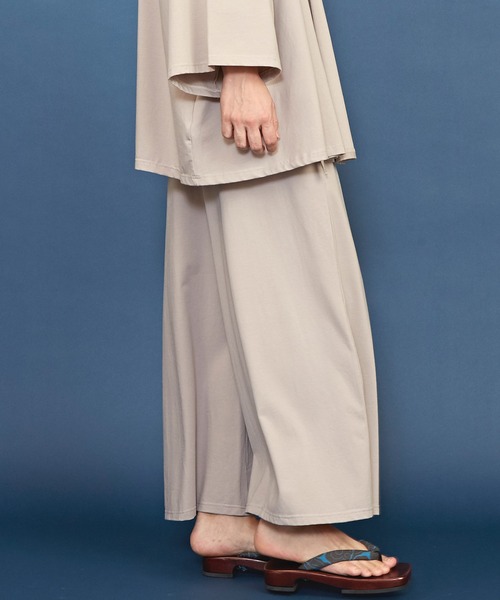 カヤ（カヤ）の「【カヤ】湯のゆるりメンズワイドパンツ（その他パンツ・メンズ・ブルー/ライトグレー/ブラウン/スミクロ・FREE）」の18枚目の写真