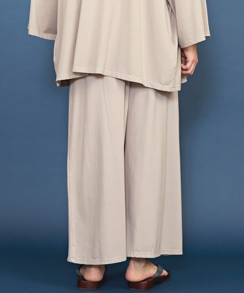 カヤ（カヤ）の「【カヤ】湯のゆるりメンズワイドパンツ（その他パンツ・メンズ・ブルー/ライトグレー/ブラウン/スミクロ・FREE）」の19枚目の写真