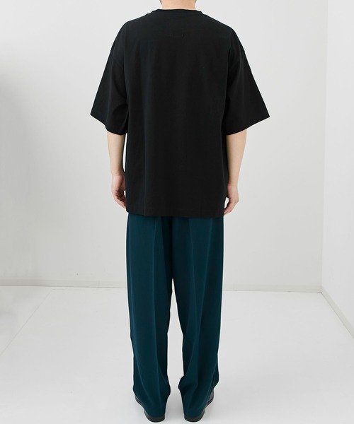 Maison MIHARA YASUHIRO（メゾンミハラヤスヒロ）の「【MIHARAYASUHIRO/ミハラヤスヒロ】BLAKEY printed Tee/ブレイキープリントTEE（Tシャツ/カットソー・メンズ・ブラック・44/46/48）」の4枚目の写真