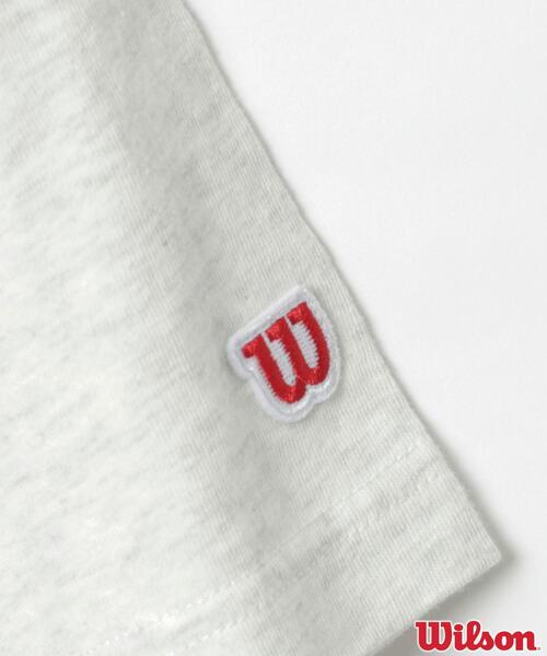 wilson(ウィルソン)の「WILSON(ウィルソン)別注プリントTシャツ(Tシャツ/カットソー・メンズ・ネイビー/ブラック/グレー・S/M/L/XL)」の18枚目の写真