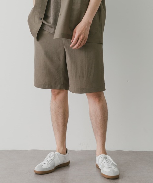 URBAN RESEARCH DOORS（アーバンリサーチドアーズ）の「『セットアップ対応』『UR TECH DRYLUXE』イージーケア ショーツ（その他パンツ・メンズ・ネイビー/ベージュ/ブルー系その他・MEDIUM/LARGE）」の5枚目の写真