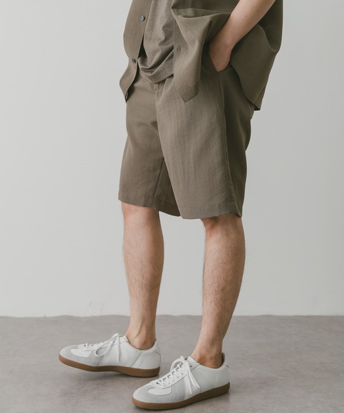 URBAN RESEARCH DOORS（アーバンリサーチドアーズ）の「『セットアップ対応』『UR TECH DRYLUXE』イージーケア ショーツ（その他パンツ・メンズ・ネイビー/ベージュ/ブルー系その他・MEDIUM/LARGE）」の7枚目の写真