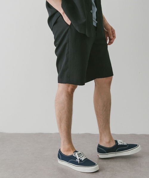 URBAN RESEARCH DOORS（アーバンリサーチドアーズ）の「『セットアップ対応』『UR TECH DRYLUXE』イージーケア ショーツ（その他パンツ・メンズ・ネイビー/ベージュ/ブルー系その他・MEDIUM/LARGE）」の15枚目の写真