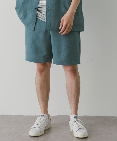 URBAN RESEARCH DOORS（アーバンリサーチドアーズ）の「『セットアップ対応』『UR TECH DRYLUXE』イージーケア ショーツ（その他パンツ・メンズ・ネイビー/ベージュ/ブルー系その他・MEDIUM/LARGE）」の19枚目の写真