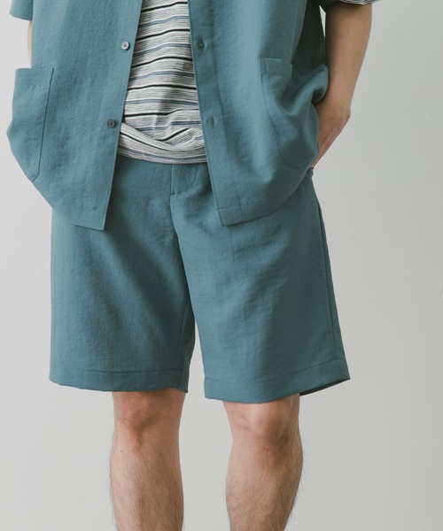 URBAN RESEARCH DOORS（アーバンリサーチドアーズ）の「『セットアップ対応』『UR TECH DRYLUXE』イージーケア ショーツ（その他パンツ・メンズ・ネイビー/ベージュ/ブルー系その他・MEDIUM/LARGE）」の21枚目の写真