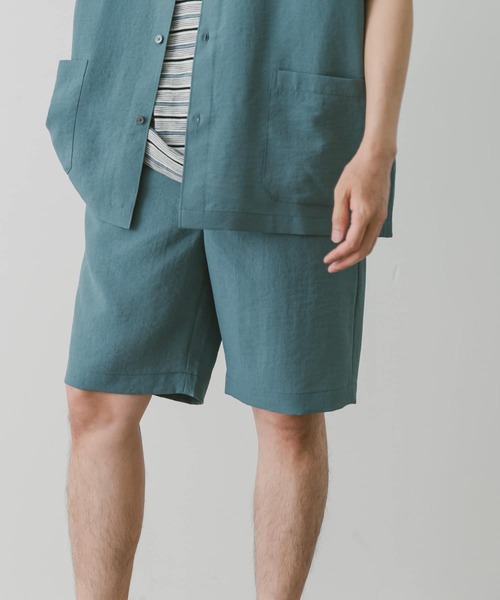 URBAN RESEARCH DOORS（アーバンリサーチドアーズ）の「『セットアップ対応』『UR TECH DRYLUXE』イージーケア ショーツ（その他パンツ・メンズ・ネイビー/ベージュ/ブルー系その他・MEDIUM/LARGE）」の22枚目の写真