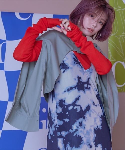 miette(ミエット)の「スリットスリーブシャツボレロ(シャツ/ブラウス・レディース・グレー/オフホワイト/ライトブルー/ブラック・FREE)」の17枚目の写真