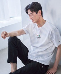 Arnold Palmer | 発泡プリント シェア ロゴ Tシャツ(Tシャツ/カットソー)
