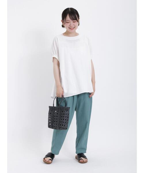 セール】【クイックドライ】タックテーパードパンツ（その他