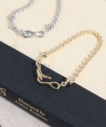 fredy emue | プチボールチェーンフックブレスレット(ブレスレット)