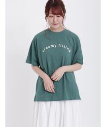 Samansa Mos2 | 【UV加工】スラブロゴTシャツ(Tシャツ/カットソー)