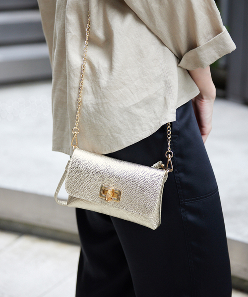 イエナ購入【AULENTTI/オウレンティ】FLAP BAG / フラップバッグ IENA（イエナ）の「【AULENTTI/オウレンティ】FLAP BAG