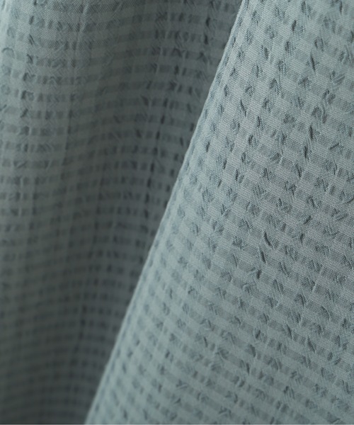 N.（N. Natural Beauty Basic）（エヌエヌナチュラルビューティーベーシック）の「◆ドロストブラウスセットワンピース（ワンピース・レディース・グリーン/ブラック・MEDIUM）」の4枚目の写真