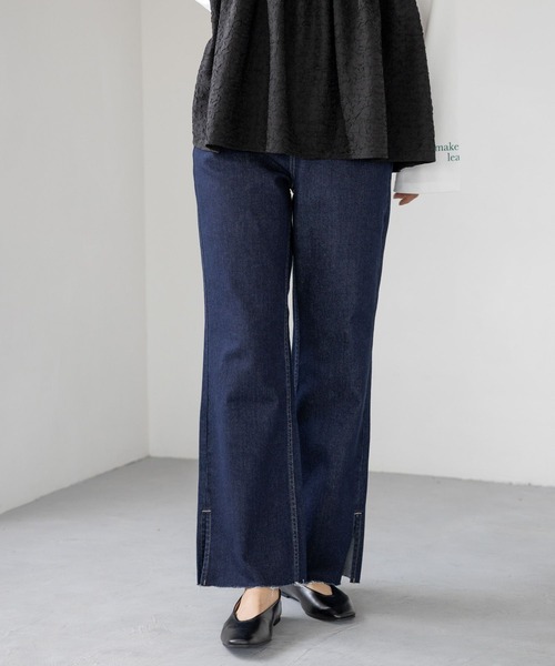 LEPSIM(レプシィム)の「ストレッチセミフレアデニムパンツ 908844(デニムパンツ・レディース・ブルー/ブラック/ブルー系その他/ライトブルー・SMALL/MEDIUM/LARGE)」の10枚目の写真