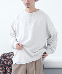 CALIFORNIA UPCYCLE ヘンリーネックスウェット