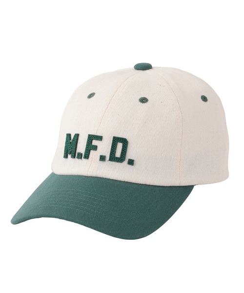 MILKFED.(ミルクフェド)の「M.F.D. BICOLOR CAP(キャップ・レディース・ライトピンク/グリーン/ベージュ/ネイビー・ONE SIZE)」の3枚目の写真
