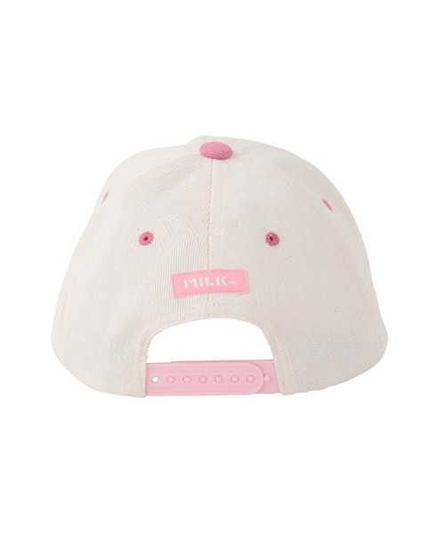 MILKFED.(ミルクフェド)の「M.F.D. BICOLOR CAP(キャップ・レディース・ライトピンク/グリーン/ベージュ/ネイビー・ONE SIZE)」の10枚目の写真