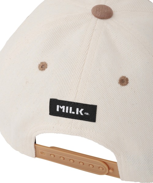 MILKFED.(ミルクフェド)の「M.F.D. BICOLOR CAP(キャップ・レディース・ライトピンク/グリーン/ベージュ/ネイビー・ONE SIZE)」の15枚目の写真
