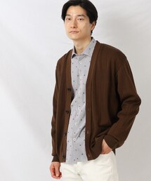 TAKEO KIKUCHI | 【Sサイズ～】ランダム ストライプ ニット カーディガン(カーディガン/ボレロ)