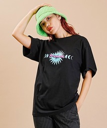 【ムラサキスポーツ別注】X-GIRL/エックスガール ロゴTシャツ クルーネック半袖Tee 105232011038