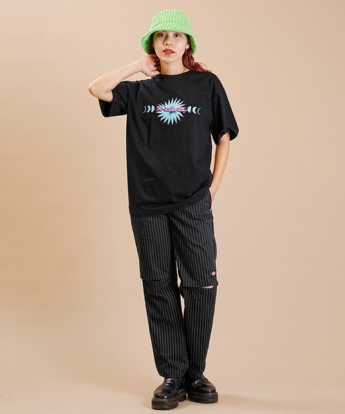 X-girl(エックスガール)の「【ムラサキスポーツ別注】X-GIRL/エックスガール ロゴTシャツ クルーネック半袖Tee 105232011038(Tシャツ/カットソー・レディース・ブラック/ホワイト/ライトパープル・XL/M/L)」の19枚目の写真