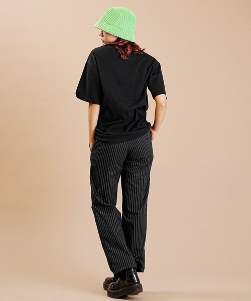 X-girl(エックスガール)の「【ムラサキスポーツ別注】X-GIRL/エックスガール ロゴTシャツ クルーネック半袖Tee 105232011038(Tシャツ/カットソー・レディース・ブラック/ホワイト/ライトパープル・XL/M/L)」の21枚目の写真