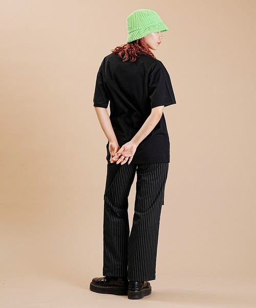 X-girl(エックスガール)の「【ムラサキスポーツ別注】X-GIRL/エックスガール ロゴTシャツ クルーネック半袖Tee 105232011038(Tシャツ/カットソー・レディース・ブラック/ホワイト/ライトパープル・XL/M/L)」の22枚目の写真