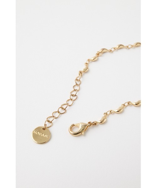 MOUSSY(マウジー)の「GLD PLATING F/LEATHER チョーカー(ネックレス・レディース・ゴールド・FREE)」の7枚目の写真