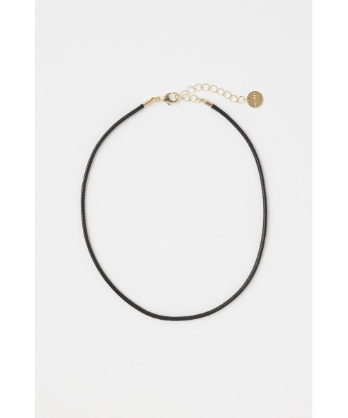 MOUSSY(マウジー)の「GLD PLATING F/LEATHER チョーカー(ネックレス・レディース・ゴールド・FREE)」の8枚目の写真